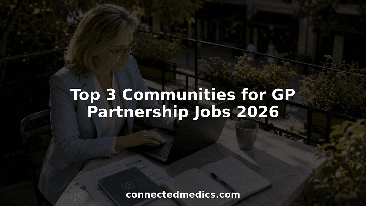 Top 3 Communities for GP Partnership Jobs 2026
