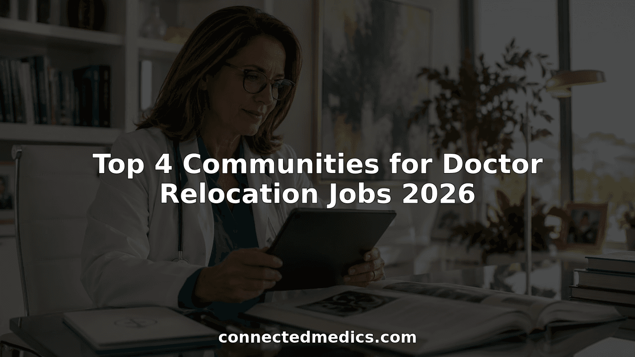 Top 4 Communities for Doctor Relocation Jobs 2026